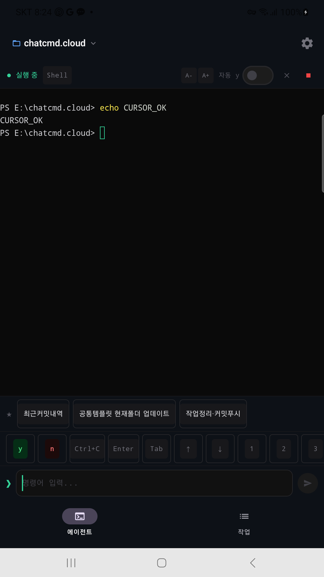 ChatCMD - Chatcmd Retest Shell Cursor Execution & Workflow Preview